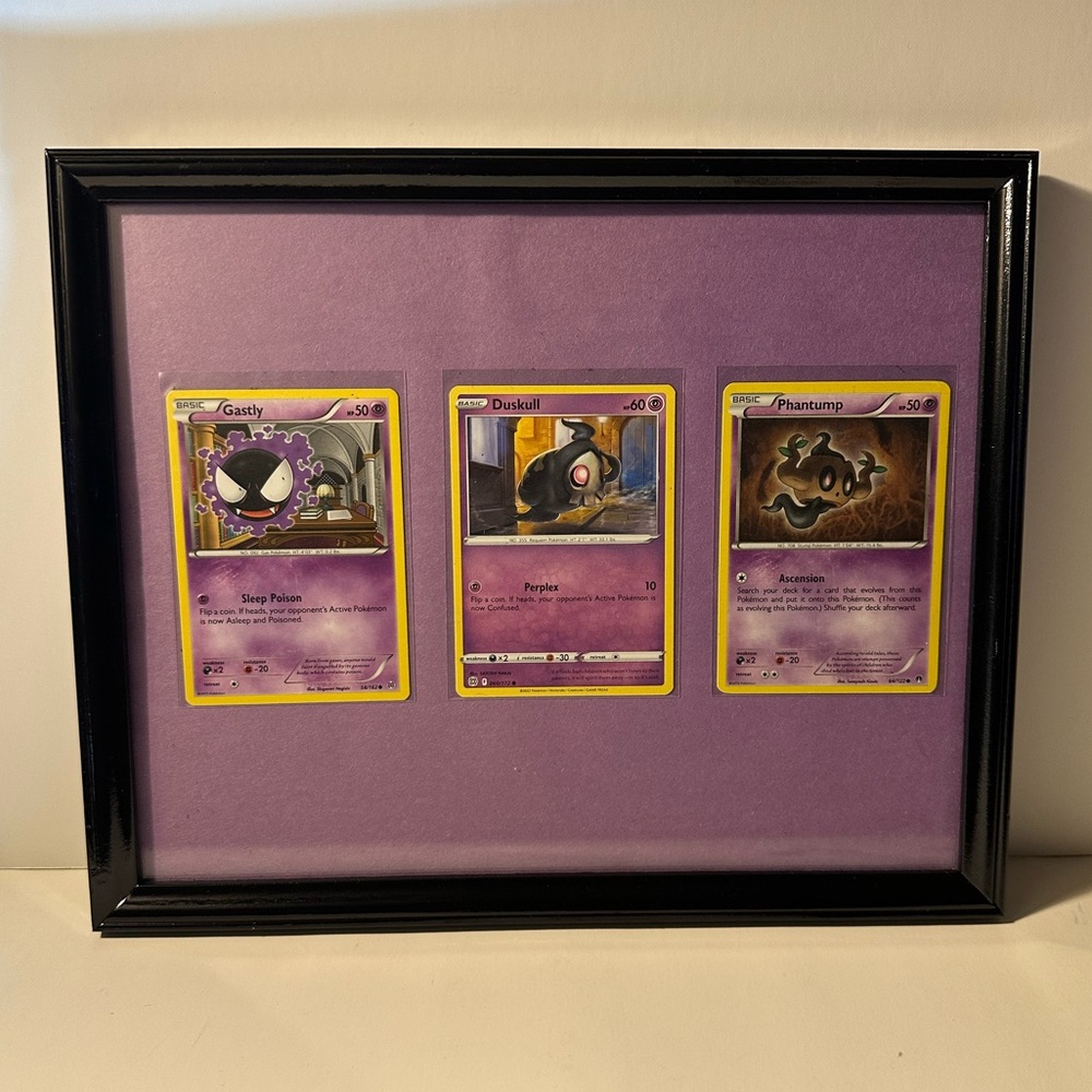 Custom Framed Pokémon Card Art – Perfect Christmas Gift!